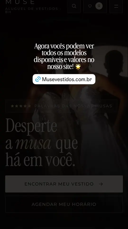 Story de hoje da Muse